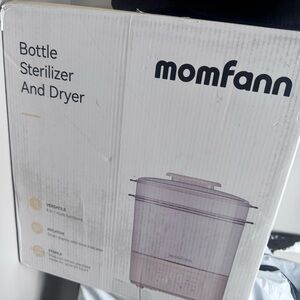 Momfann Bottle Sterilizer and Dryer - Clear/Purple